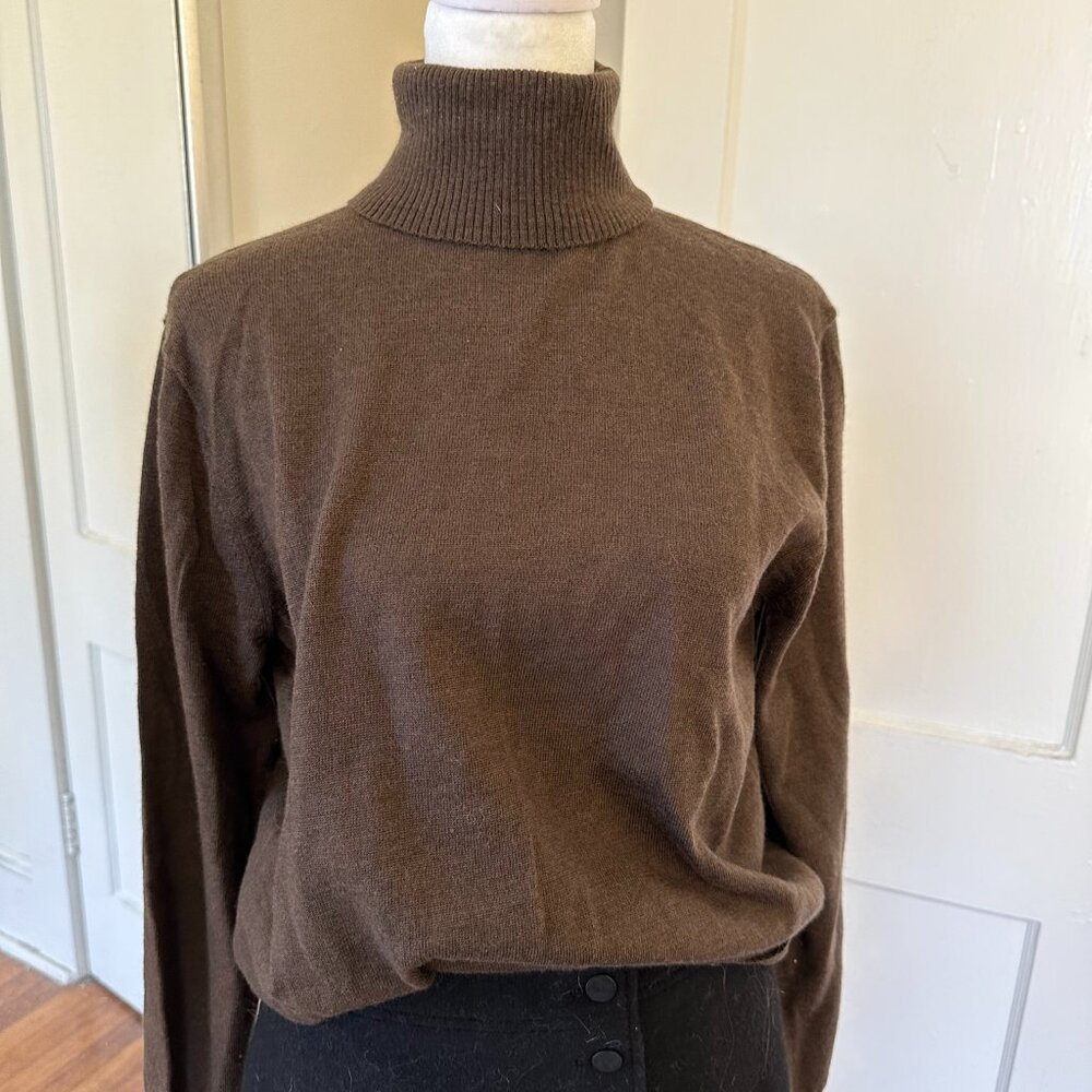 100% Wool Vintage Pendleton Turtleneck Sweater